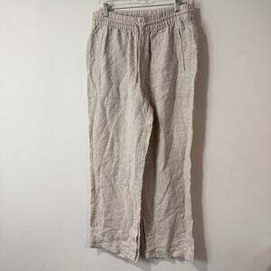 Athleta Beige Wide Leg Pants